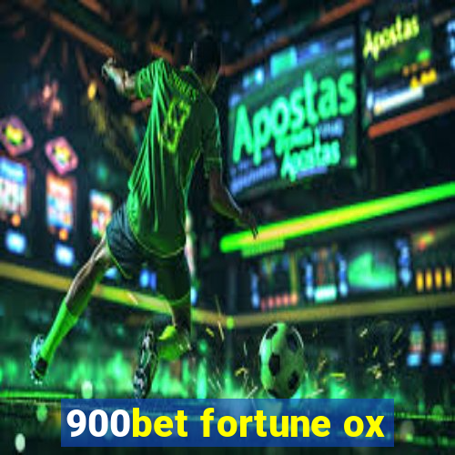 900bet fortune ox